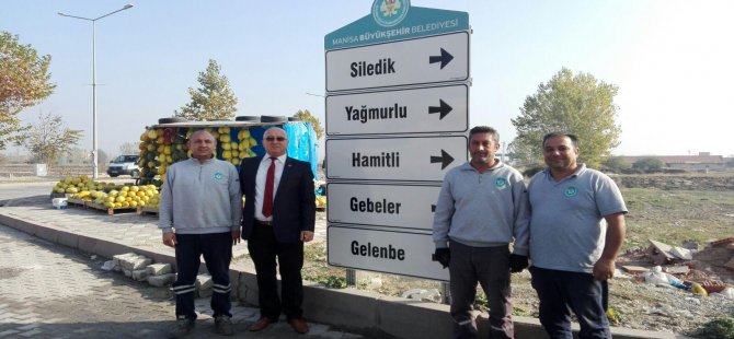 Yeni Yön Tabelaları Sürücülerin İşini Kolaylaştıracak