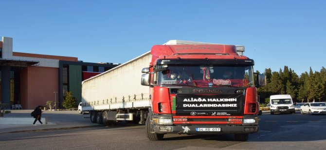 Aliağa, Depremzedelerin Yardımına Koştu