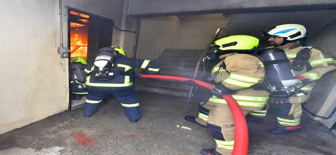 İzmir İtfaiyesi bir yılda 12 bin 500 kişiye eğitim verdi