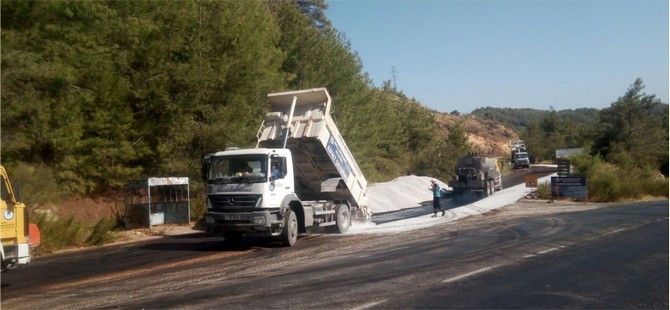 Büyükşehir, Milas’ta473 Km Yol Çalışması Yaptı