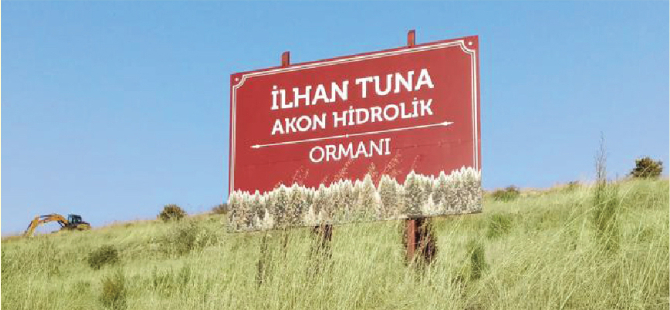 ALOSBİ’de  İlhan Tuna Hatıra Ormanı Oluşturuldu