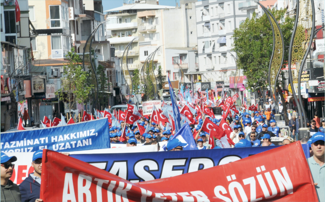 Aliağa'da 1 Mayıs Coşkusu