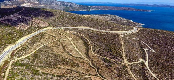 Karaburun Yarımadası Yeşile Uyanıyor