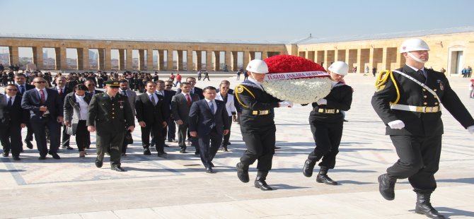 TÜGİAD Ankara Şubesi Yeni Yönetimi Ata’nın Huzurunda