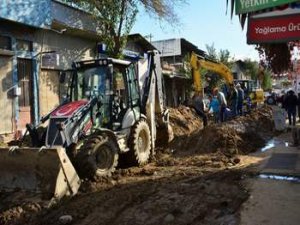 MASKİ Sarıgöl’ün Yağmur Suyu Sorununu Ortadan Kaldırıyor