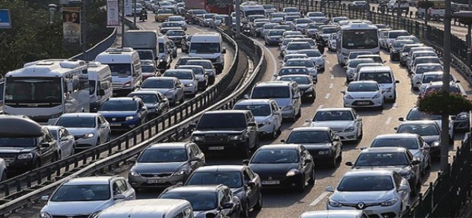 Ekim Ayında 100 Bin Araç Daha Trafiğe Girdi