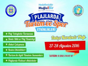 Plajlarda Turizm ve Spor Etkinlikleri Datça’da Düzenleniyor