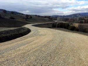 Selendiye Yol Hizmeti Devam Ediyor