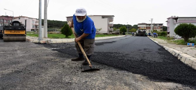 Yalı Mahallesi’nde Asfaltlama Çalışmaları Tüm Hızıyla Devam Ediyor