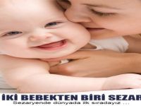 Her İki Bebekten  Biri Sezaryen