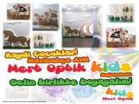 Mavibahçe Mert Optik Kids Mağazasını Çocuklar Boyayacak